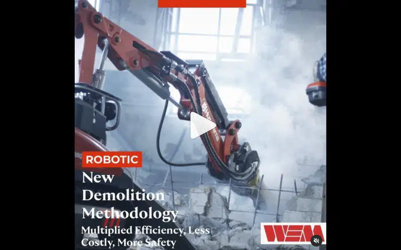 Robotic Demolition - New Demolition Methodology